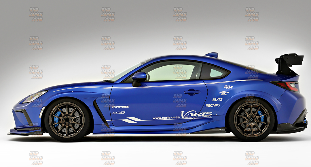 Varis Arising-I/II Side Skirt Set Carbon+ Clear Coating - BRZ ZD8